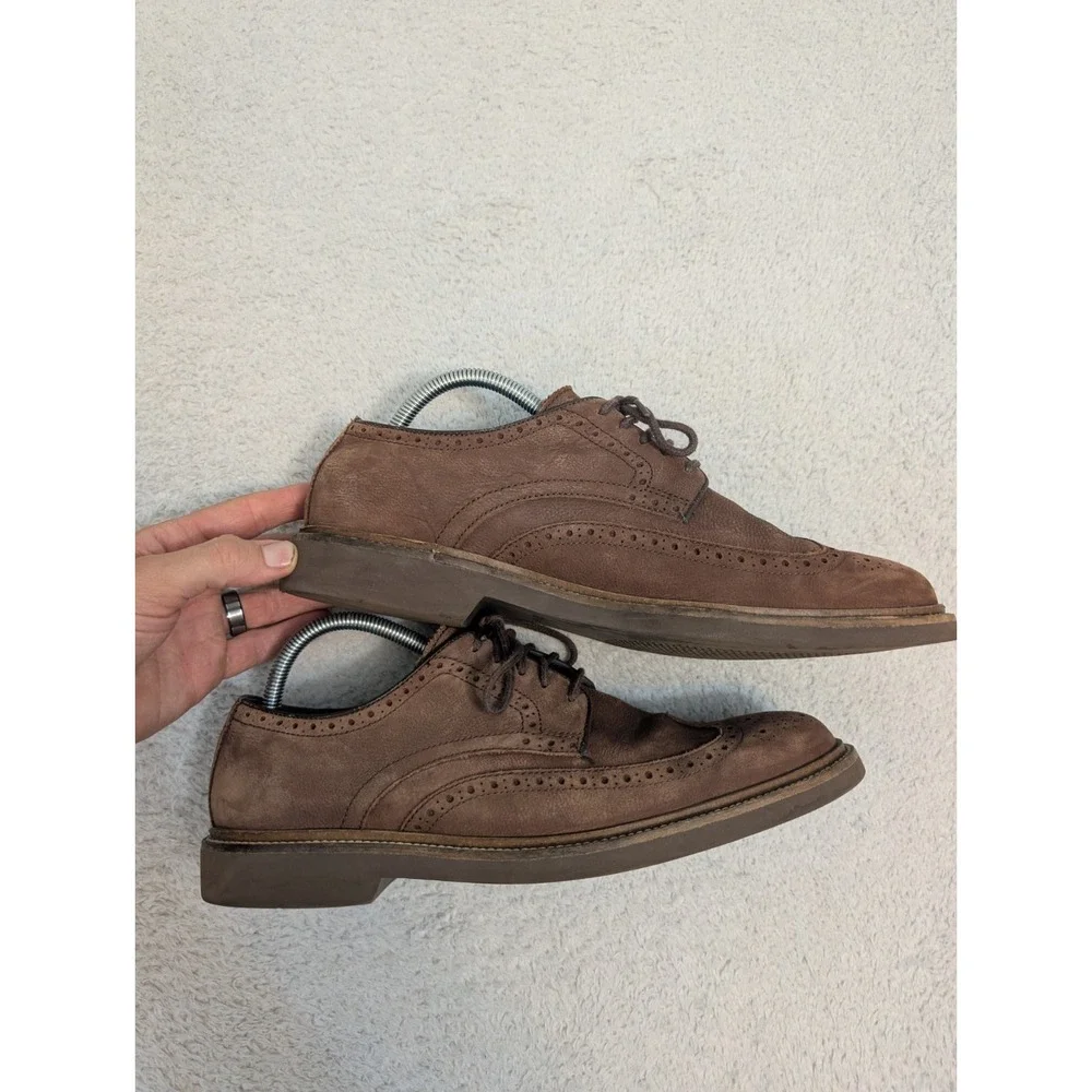 Cole Haan C26139 Men's‎ Brown Brogue Oxford - Size 9.5M